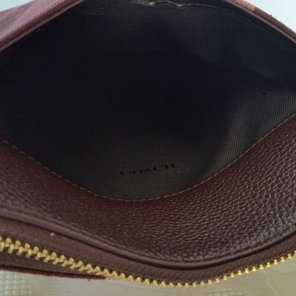 COACH Kitt Horse and Carriage Jacquard Crossbody - Picture 12 of 15